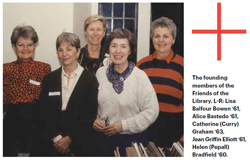 Founding members of the Friends of the Library