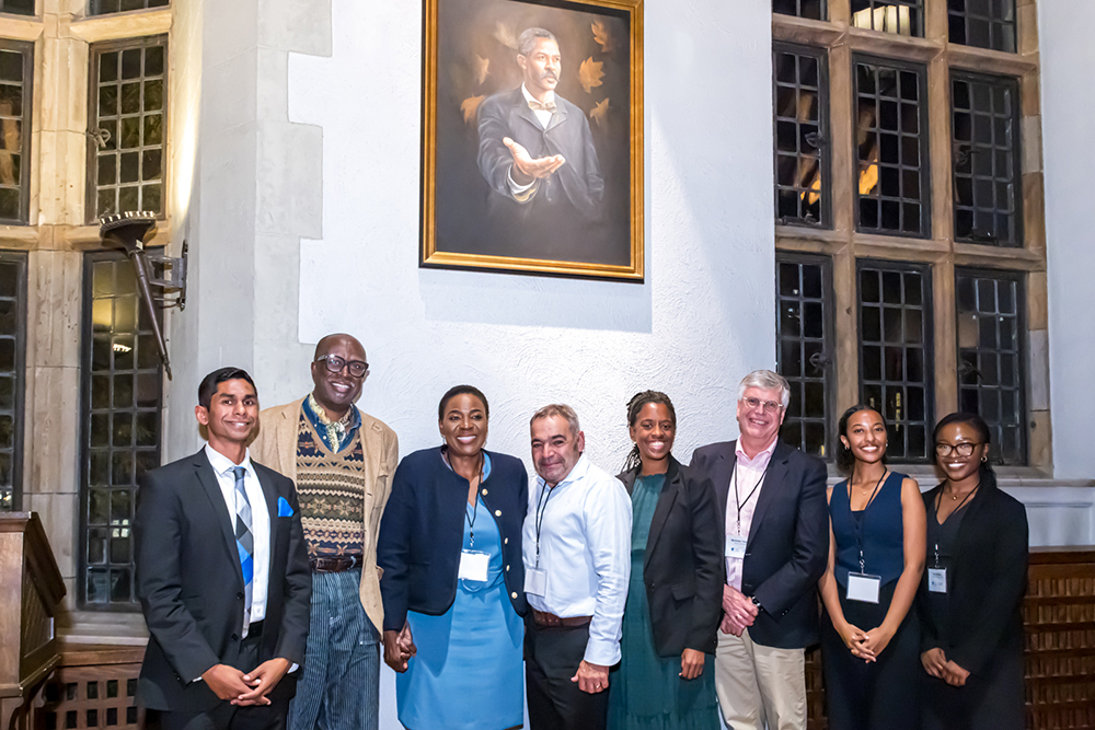 Dr. Alexander Augusta portrait unveiling ceremony