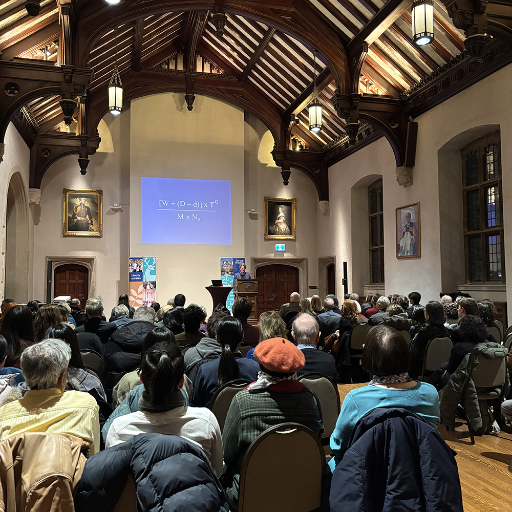 Blue Monday talk in Seeley Hall