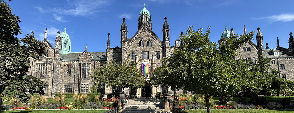 View of Trinity College from Hoskin Ave.