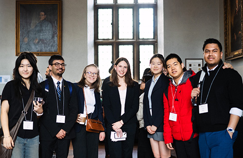 Students at TCURC 2026 - Seeley Hall