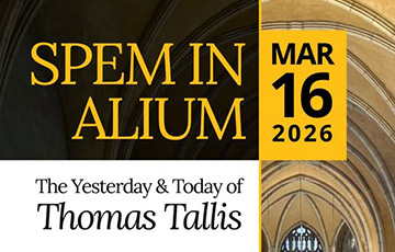 Spem In Alium Concert Poster