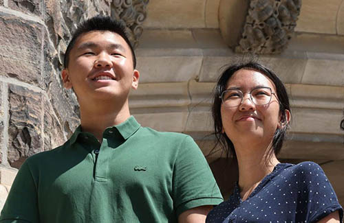 Andrew Peng and Sheena Qin