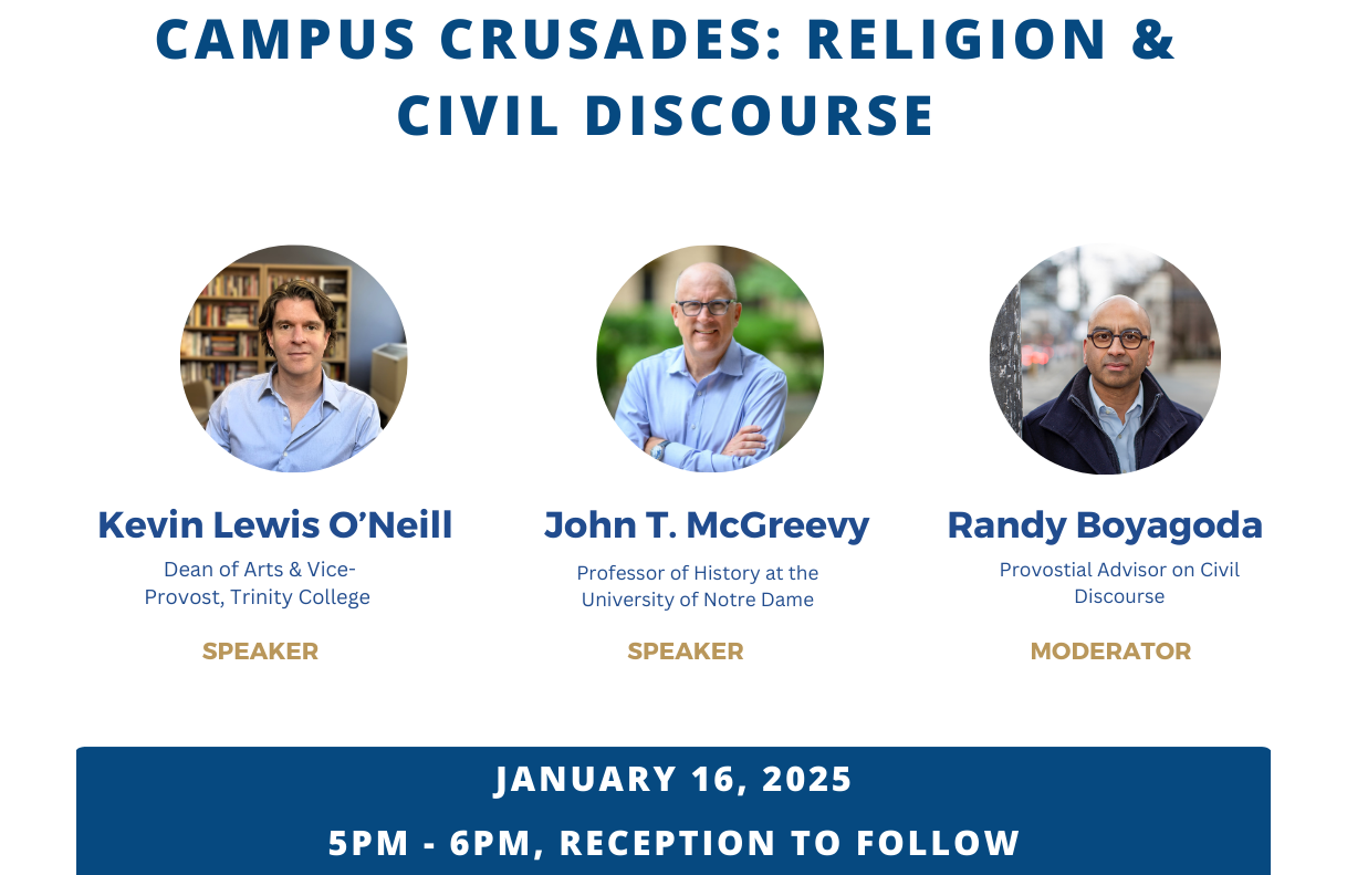Campus Crusades talk on January 16, 2025