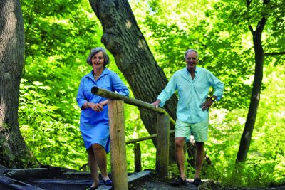 Carolyn Kearns and Michael Royce, Co-Chairs of Living Trinity Campaign
