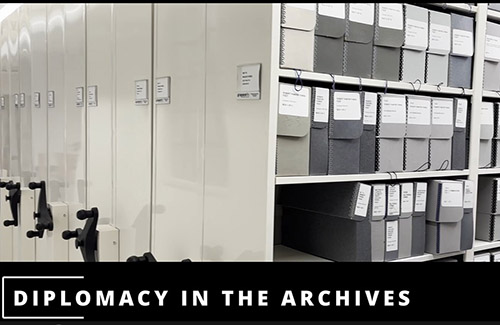 Diplomacy in the Archives