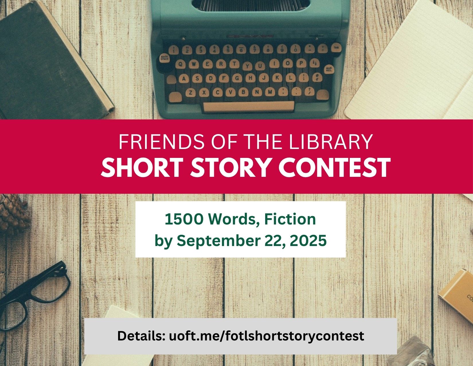 Friends of the Library short story contest