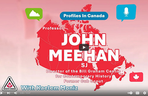 John Meehan on Scouts Canada