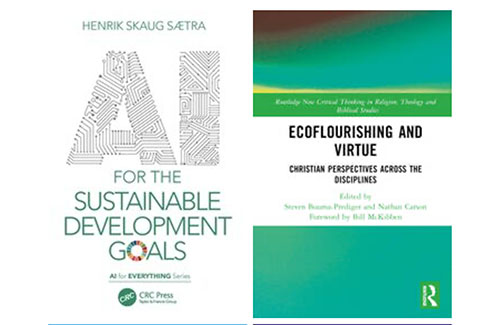 News sustainability titles at the Graham Library