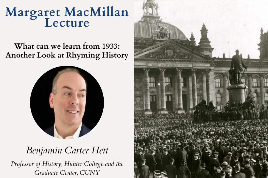 Margret MacMillan Lecture