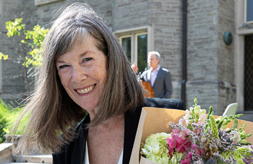 Mayo Moran at her farewell event