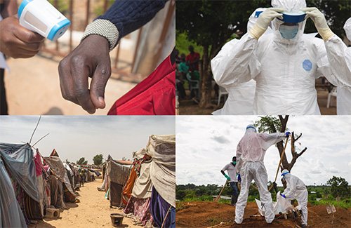 Images from an ebola outbreak