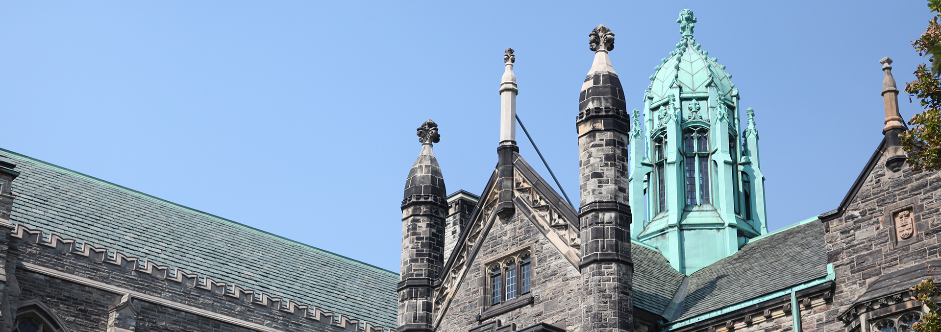Roof of the Trinity College building