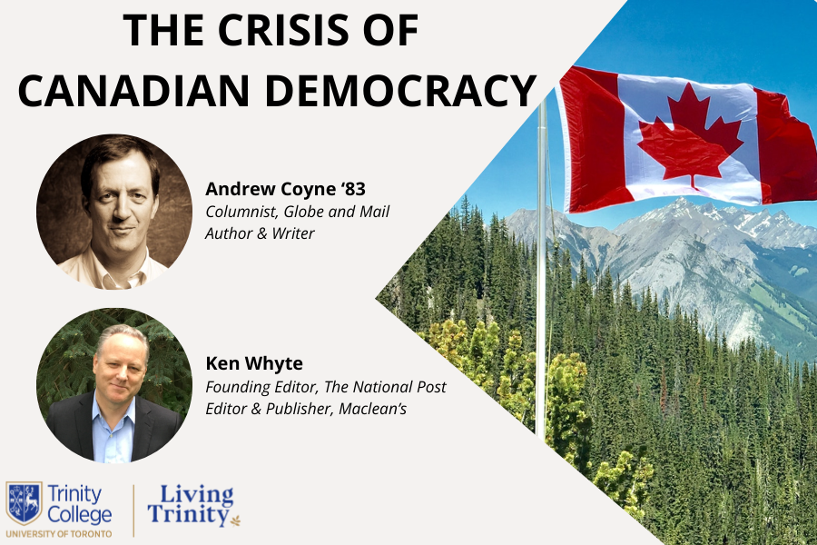 The Crisis of Canadian Democracy - poster