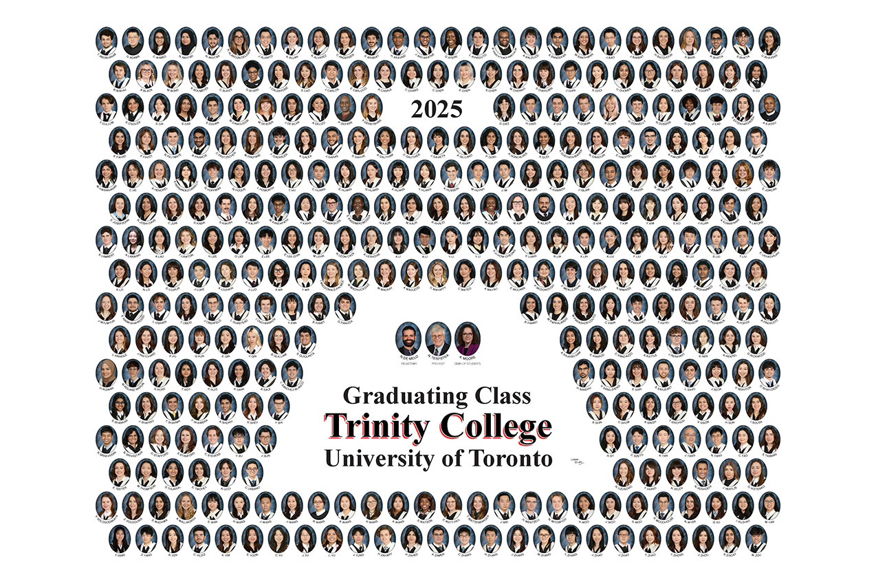 Trinity College Class of 2025 composite