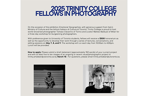 Trinity College Fellows in Photography