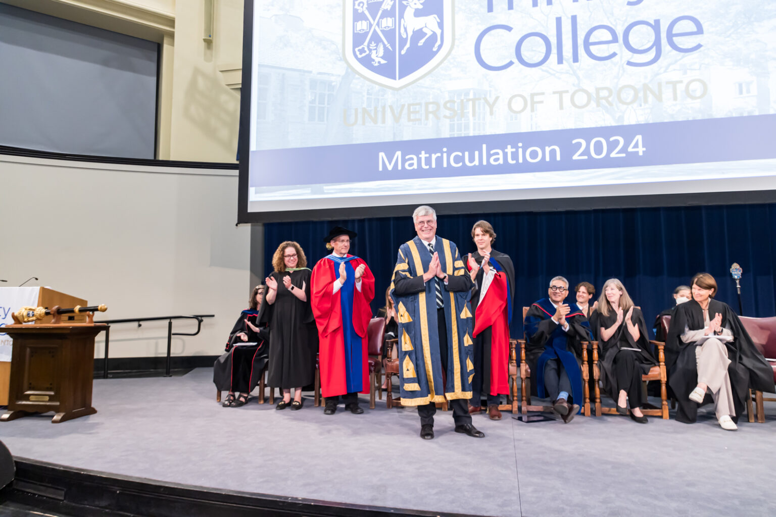Trinity Matriculation 2024: Installation of Provost Terpstra