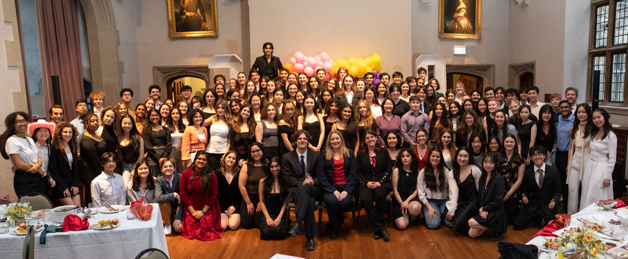 A group of students from the Trinity One Program
