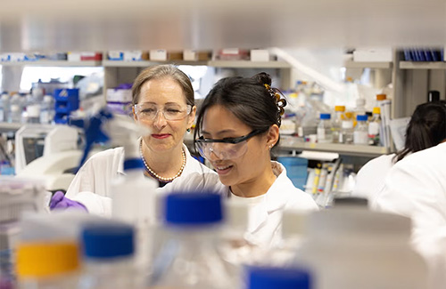 Women in a Lab