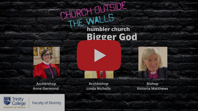Screenshot Church Outside the Walls Past, Present, Future recorded lecture