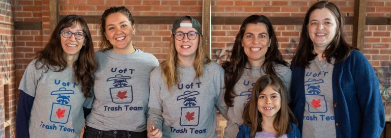 U of T Trash Team - sustainable action awards