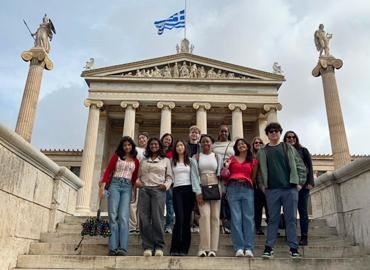 U of T Global health students in Greece