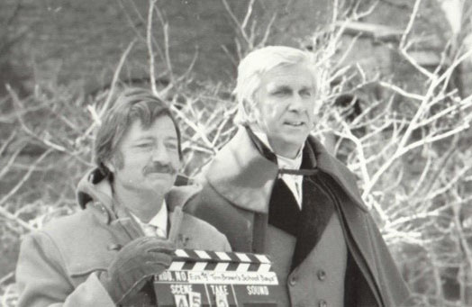 Leslie Nielsen in ‘Tom Brown’s Schooldays’, Trinity College Archives