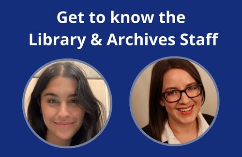 Lindsay & Sandy - Library & Archive Staff