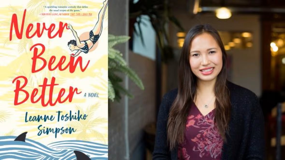 Leanne Toshiko Simpson and book cover: Never Been Better