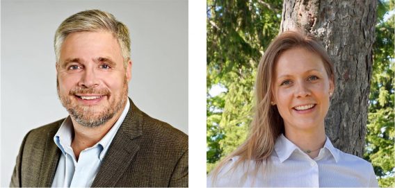 Stephen Scharper and Nicole Spiegelaar