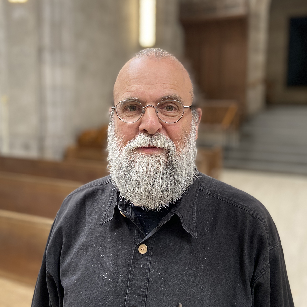 Bohdan Hladio in the Trinity Chapel