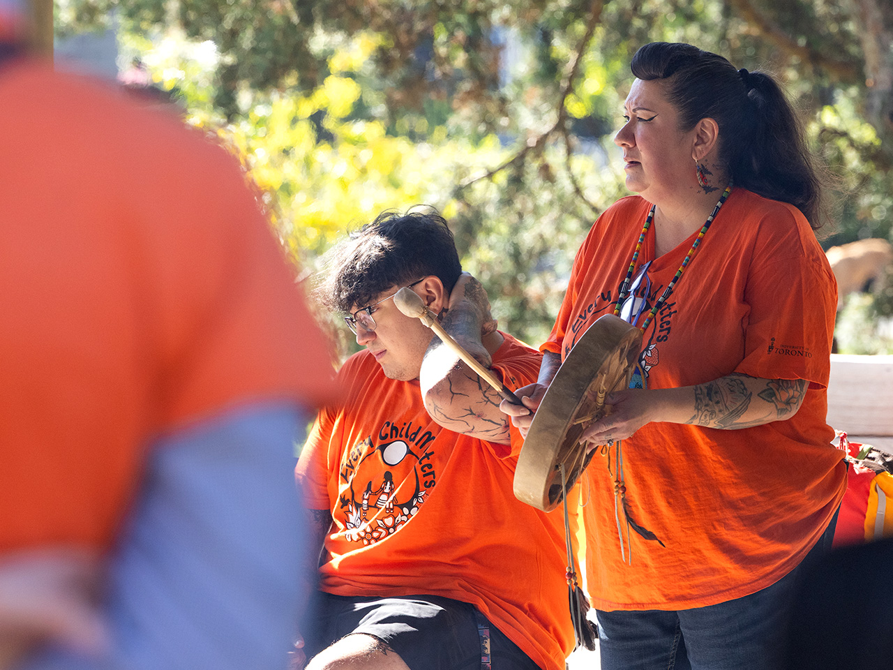 Orange shirt day commemoration at U of T