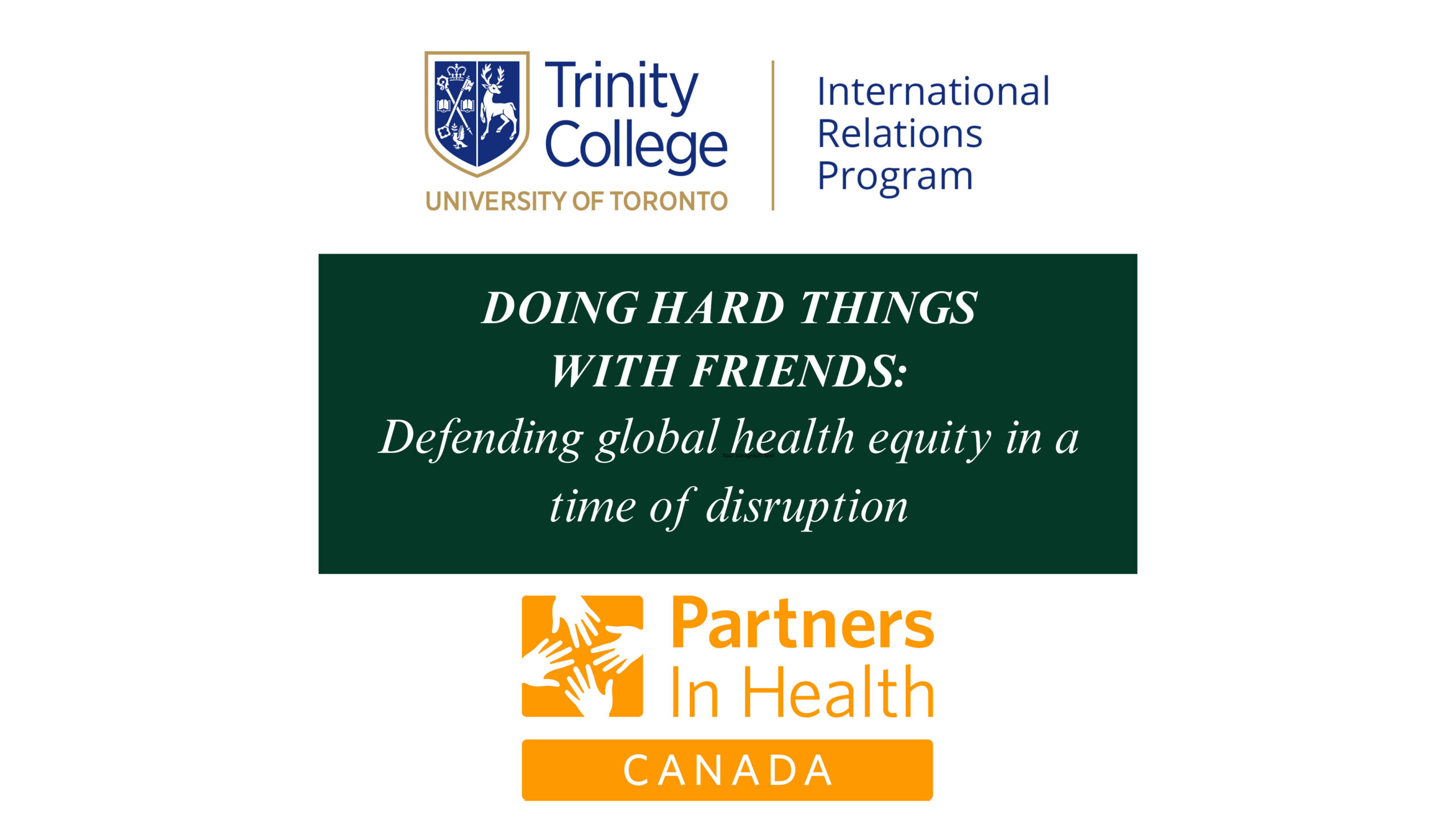 Doing hard things with friends poster